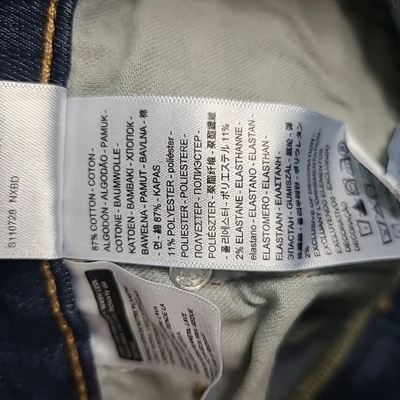 NWT Levi’s 511 Slim Fit Denim Jeans Men’s Size 32x32 Blue Dark Wash Stretch $70 - Picture 8 of 8